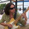 Warming up before the Terra Vibe Park gig, Athens
